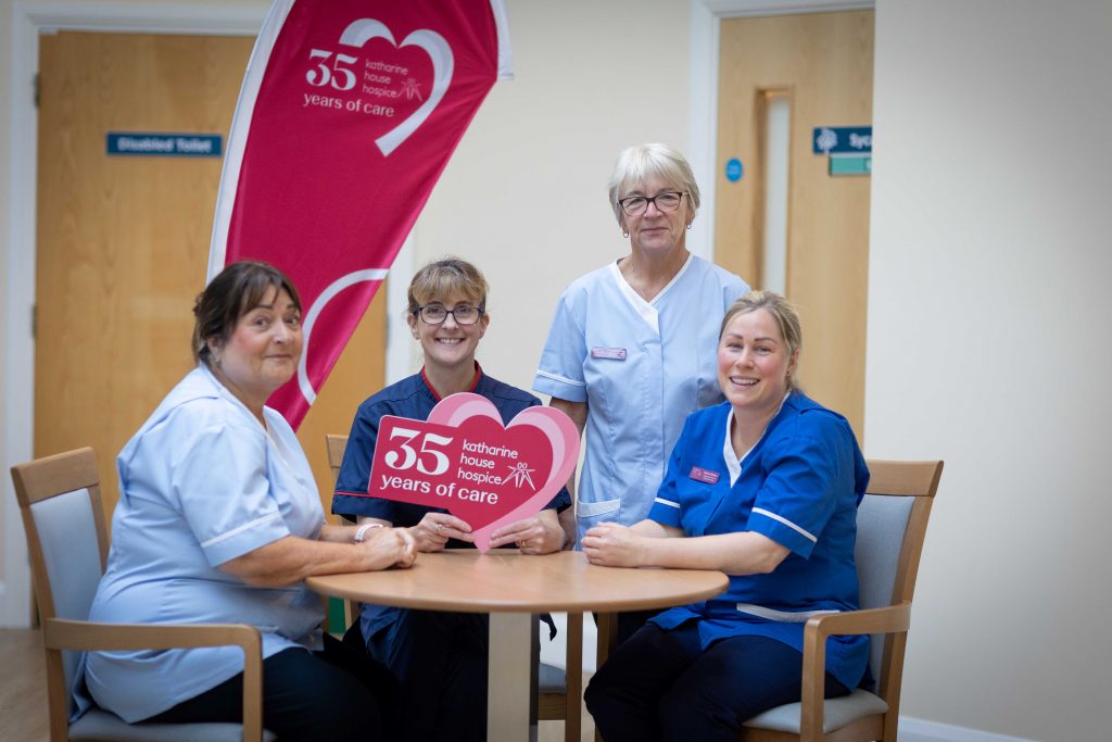 Care staff in the Therapy & Wellbeing Centre