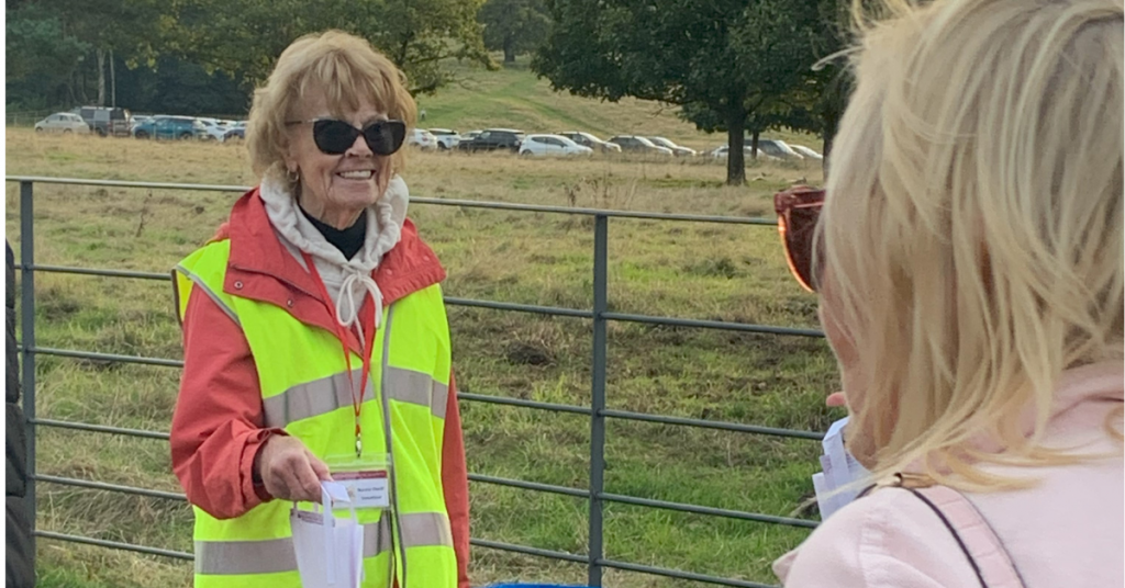 Norma helping out at our Walk to Remember event in October 2024