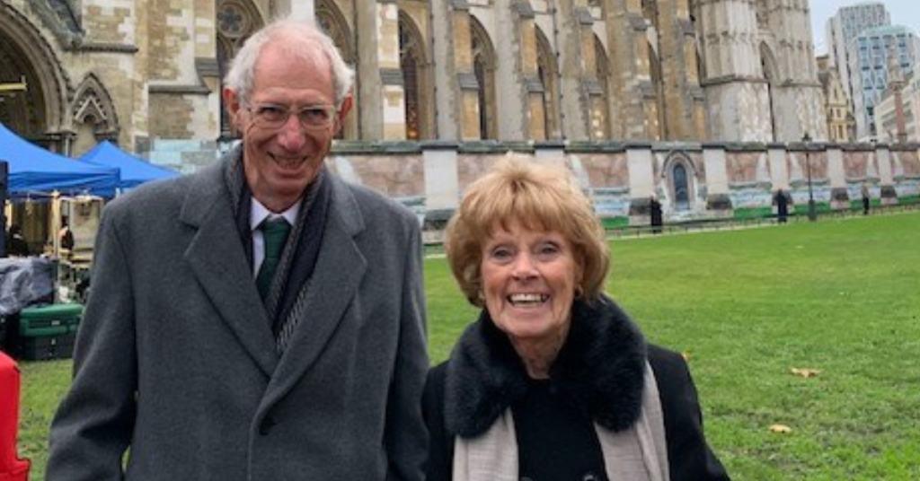 Two special volunteers celebrated at royal carol concert